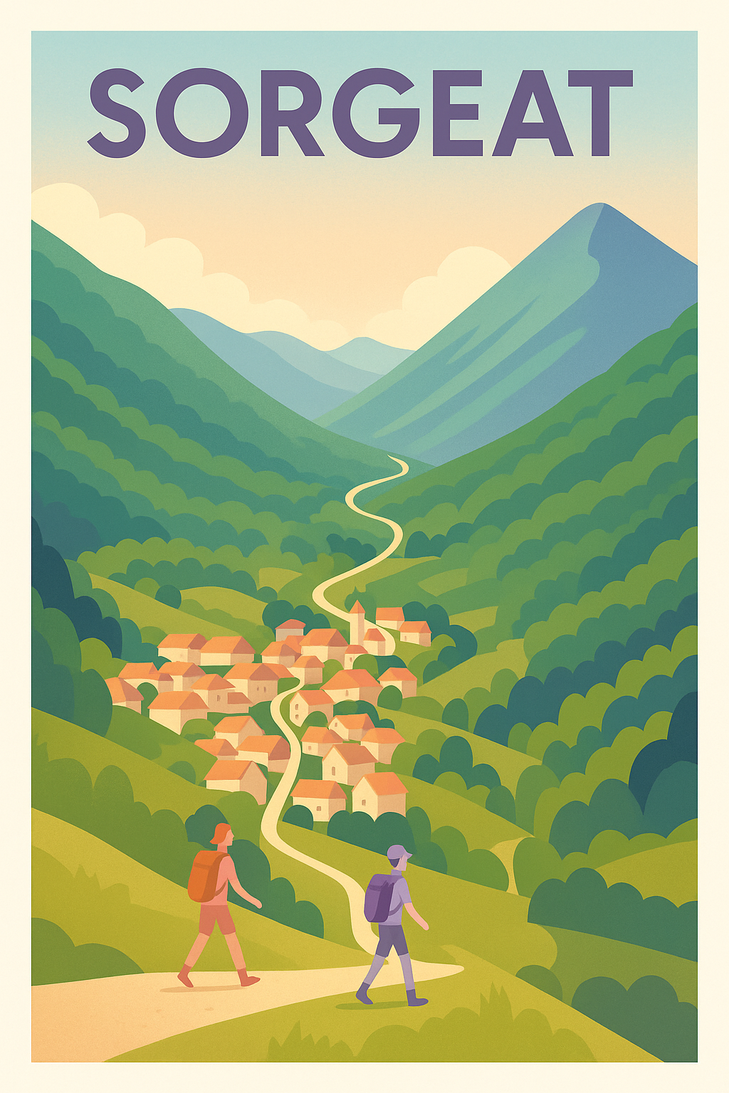 Affiche de Sorgeat - Évasion en pleine nature