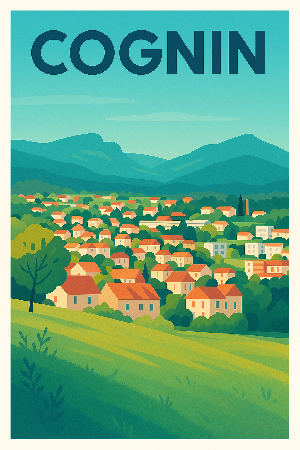 Affiche de Cognin - Charme paisible en pleine nature