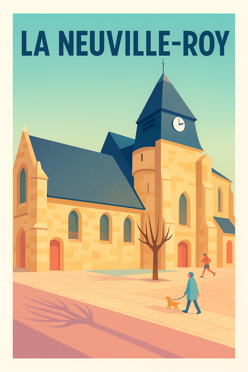 Affiche de La Neuville-Roy - Charme architectural et sérénité quotidienne