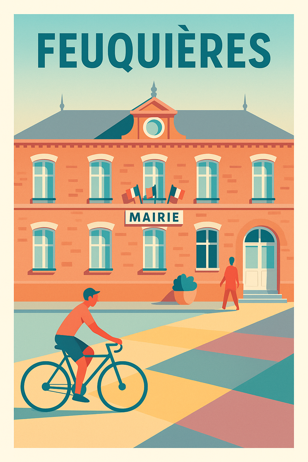 Affiche de Feuquières - Charme et quotidien en douceur