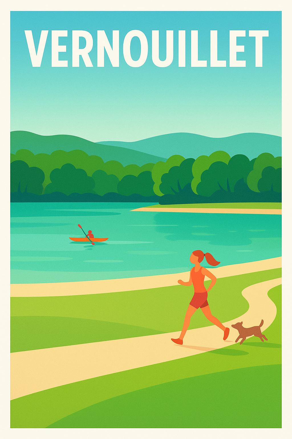 Affiche de Vernouillet - Évasion nature et sport au bord de l'eau