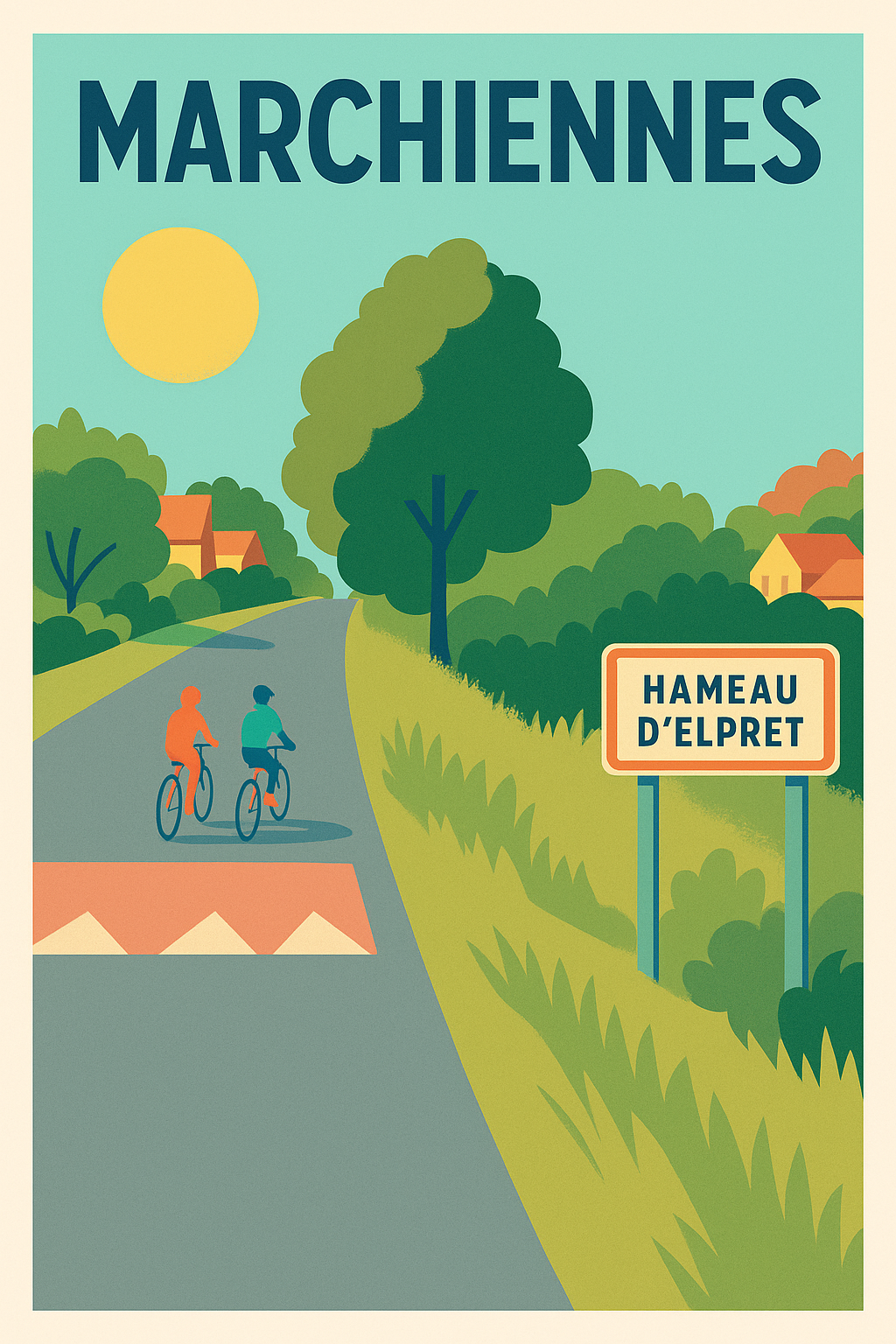 Affiche de Marchiennes - L'évasion paisible au Hameau d'Elpret