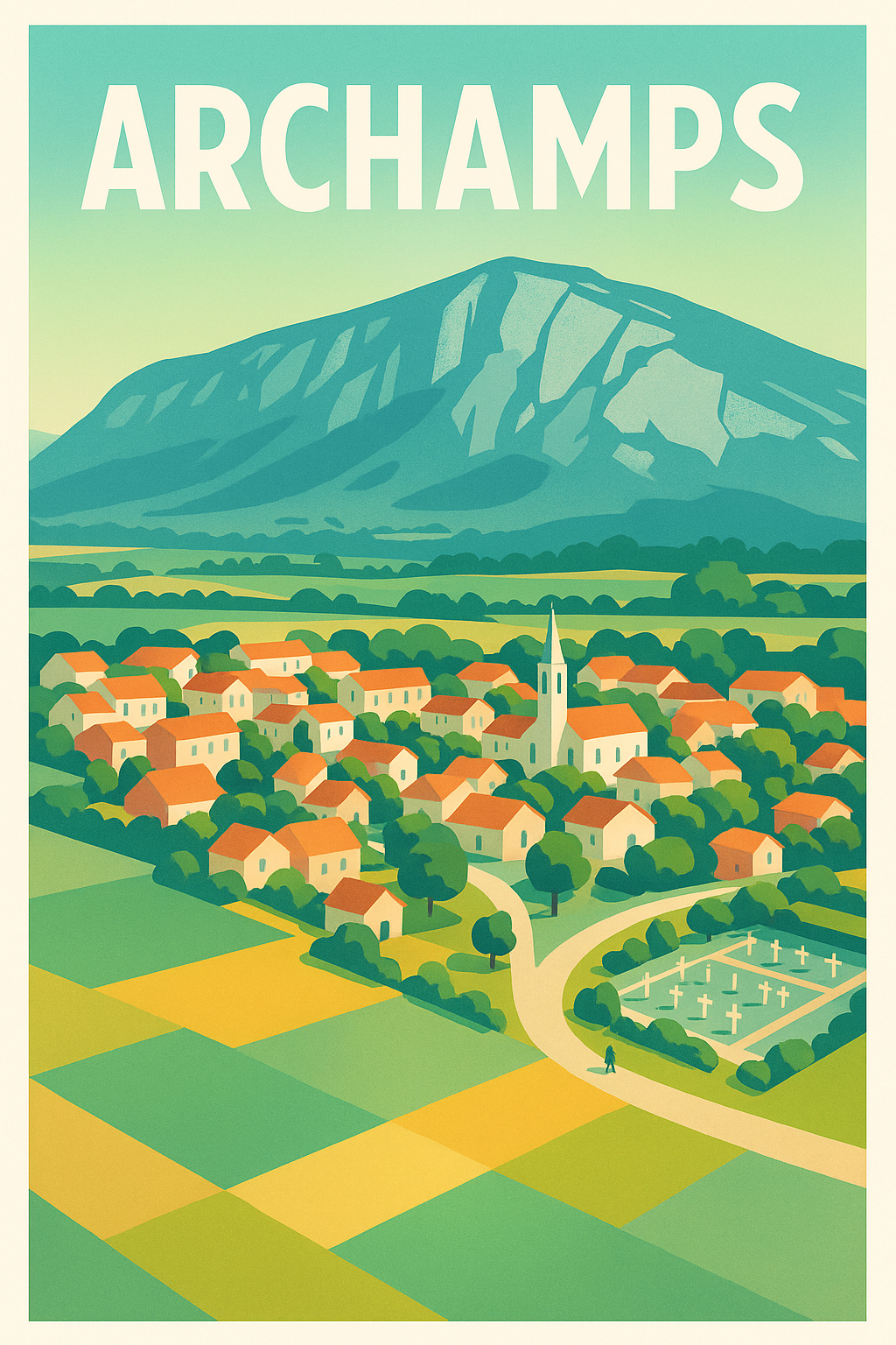 Affiche de Archamps - Douceur champêtre aux portes des montagnes
