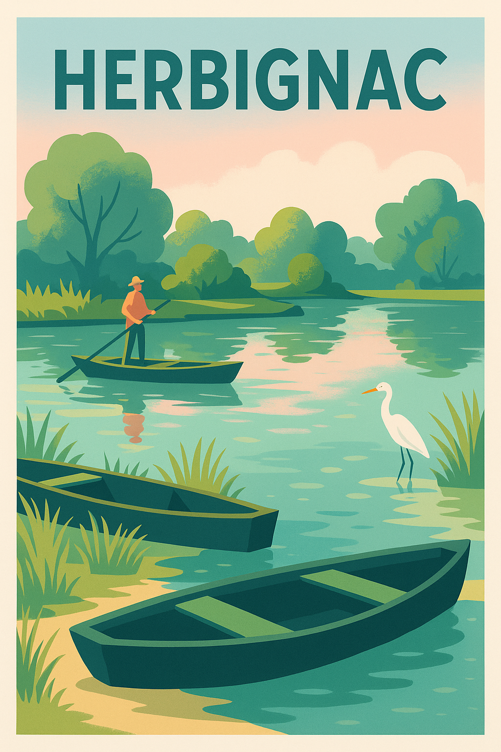 Affiche de Herbignac - Évasion paisible au fil de l'eau