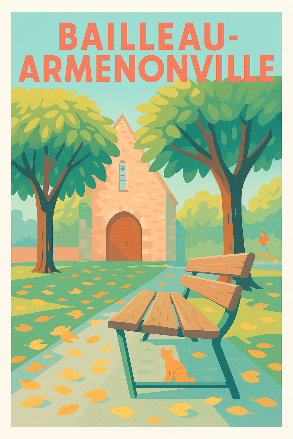 Affiche de Bailleau-Armenonville - Un havre de paix champêtre