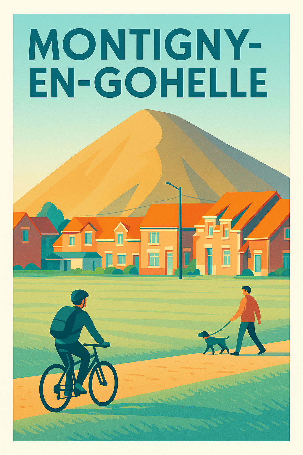 Affiche de Montigny-en-Gohelle - Une promenade en douceur au pied du terril