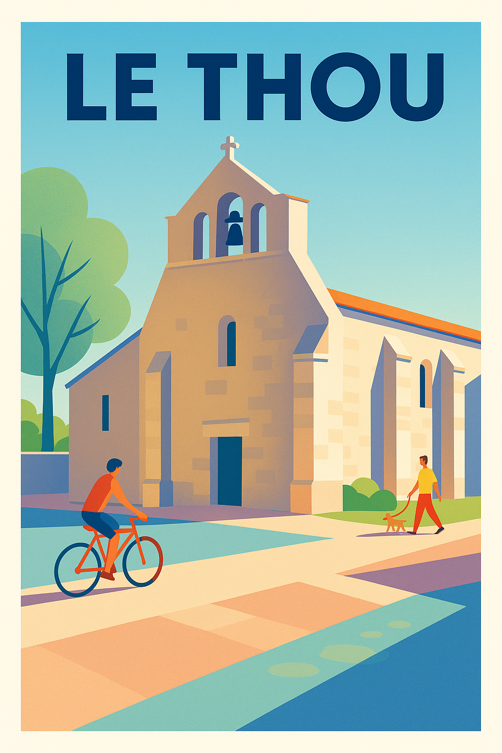 Affiche de Le Thou - Charme paisible au cœur de la ville