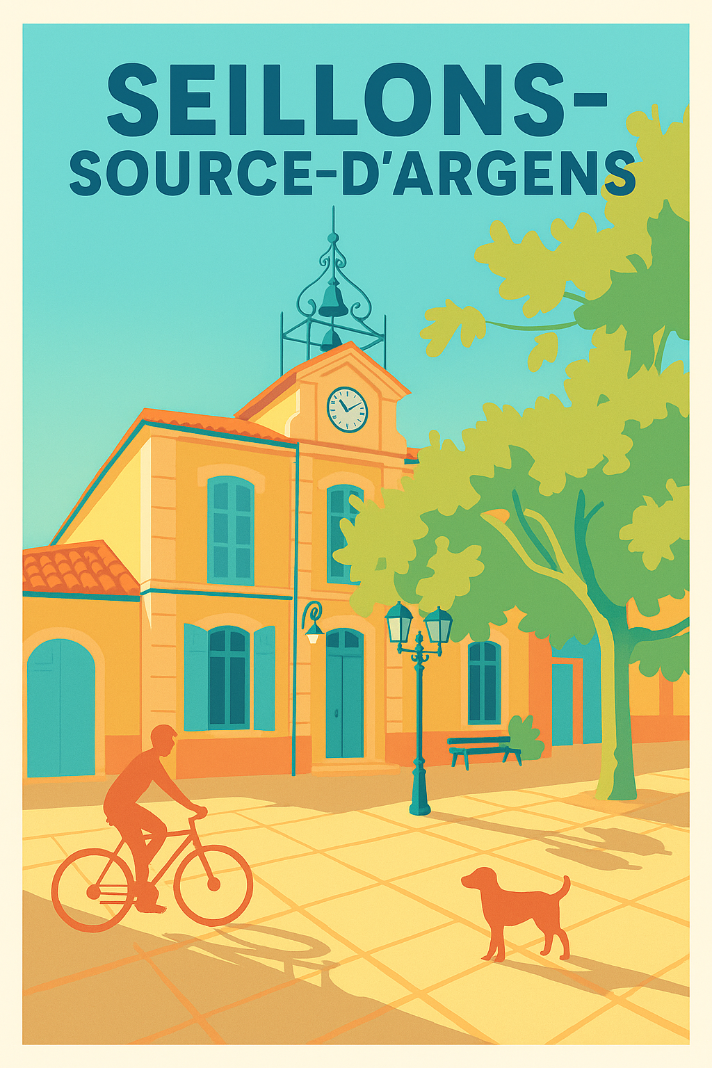 Affiche de Seillons-Source-d'Argens - Charme et douceur de vivre provençale