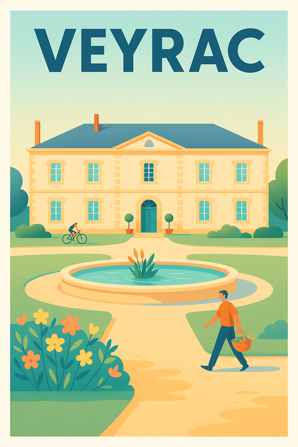 Affiche de Veyrac - Charme et sérénité au cœur du parc
