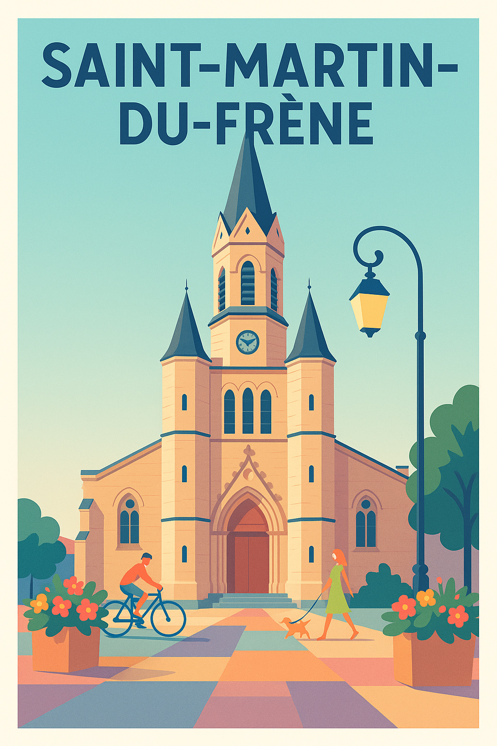 Affiche de Saint-Martin-du-Frêne - Charme et sérénité au cœur du village