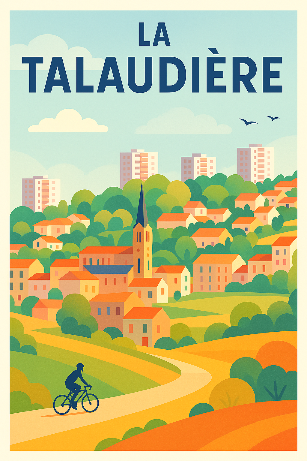 Affiche de La Talaudière - Charme et Sérénité au Cœur de la Nature