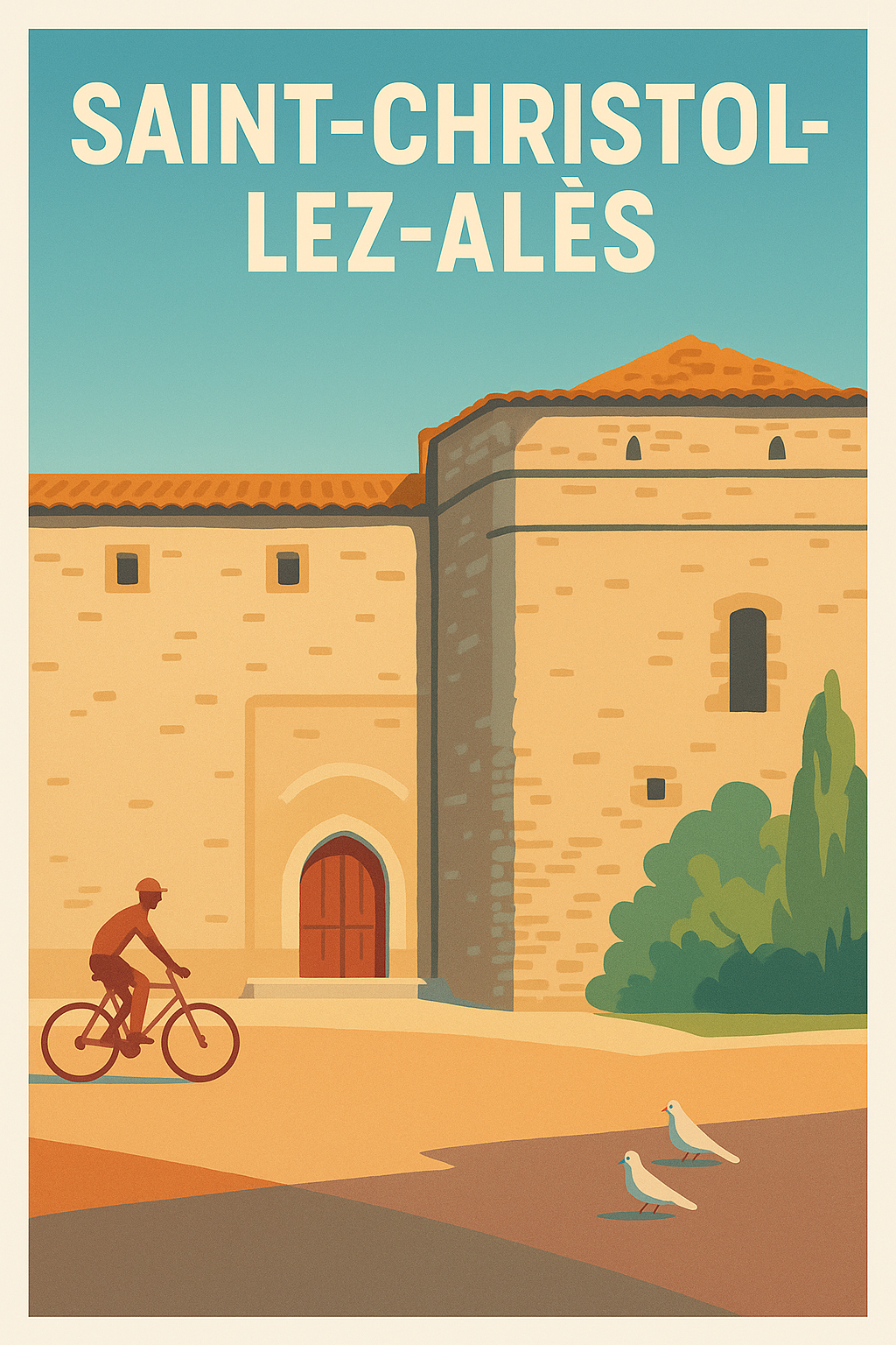 Affiche de Saint-Christol-lez-Alès - Charme et sérénité au cœur de la ville