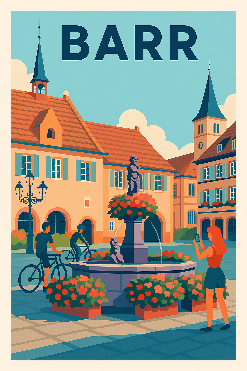 Affiche de Barr - Charme authentique au cœur de l'Alsace
