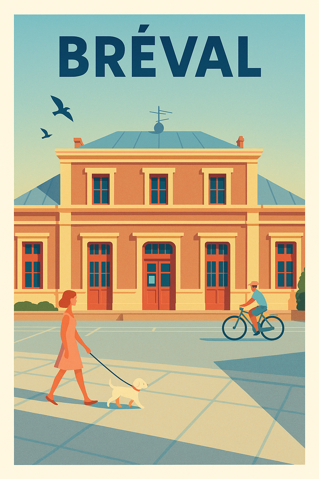 Affiche de Bréval - Charme paisible au cœur de la ville
