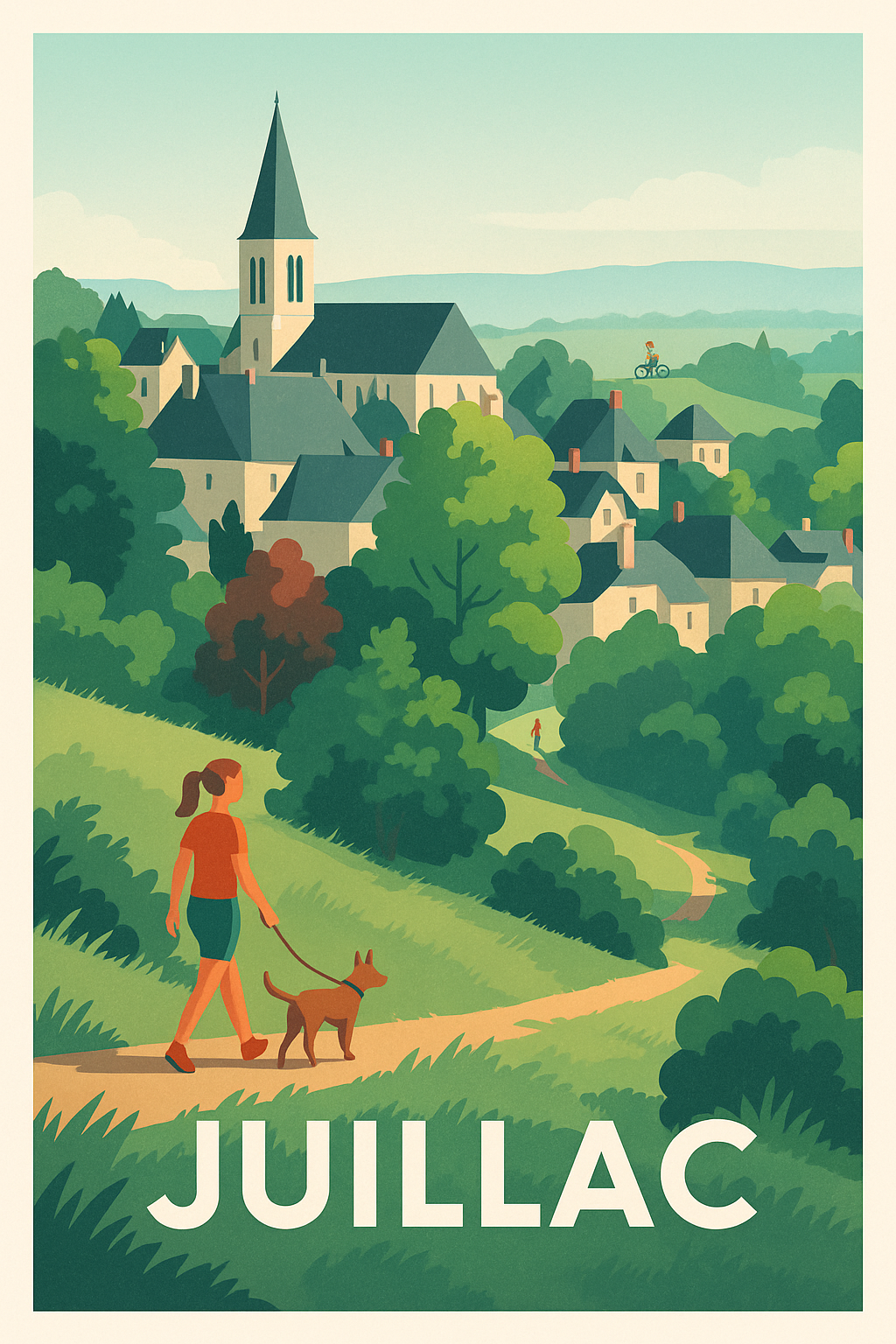 Affiche de Juillac - Charme campagnard et promenades bucoliques