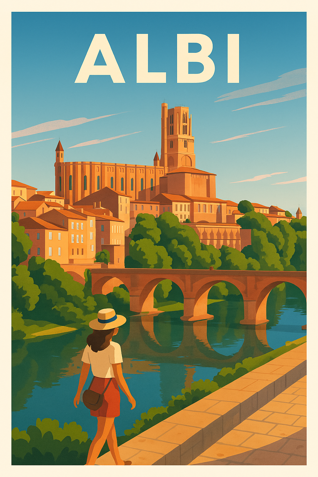 Albi - Charme médiéval au bord de l'eau