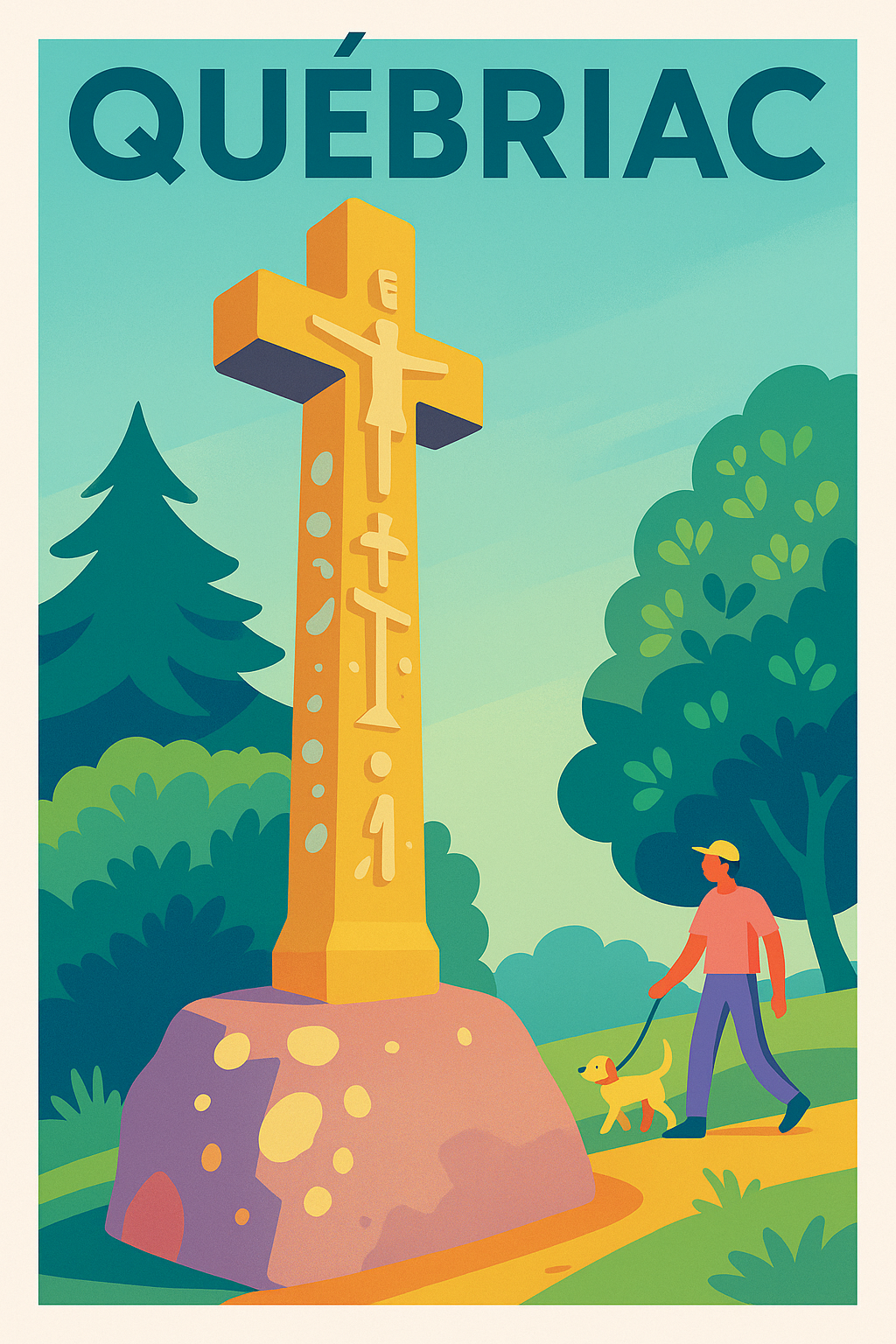 Affiche de Québriac - Charme et sérénité en pleine nature