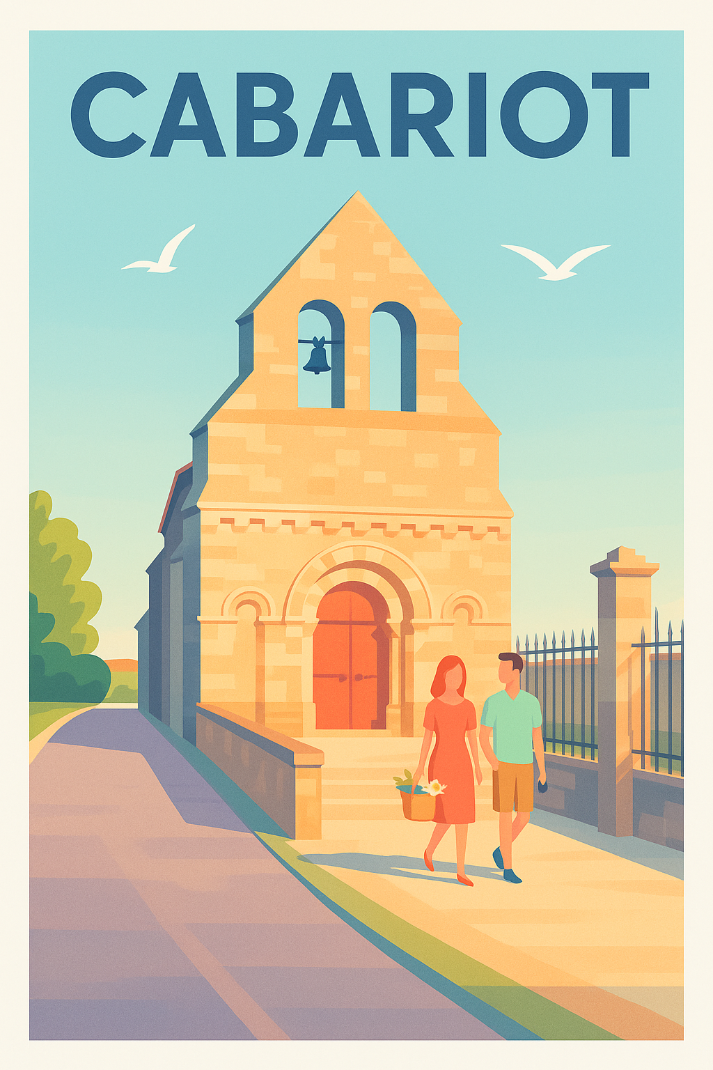 Affiche de Cabariot - Charme authentique en plein cœur de la Charente-Maritime