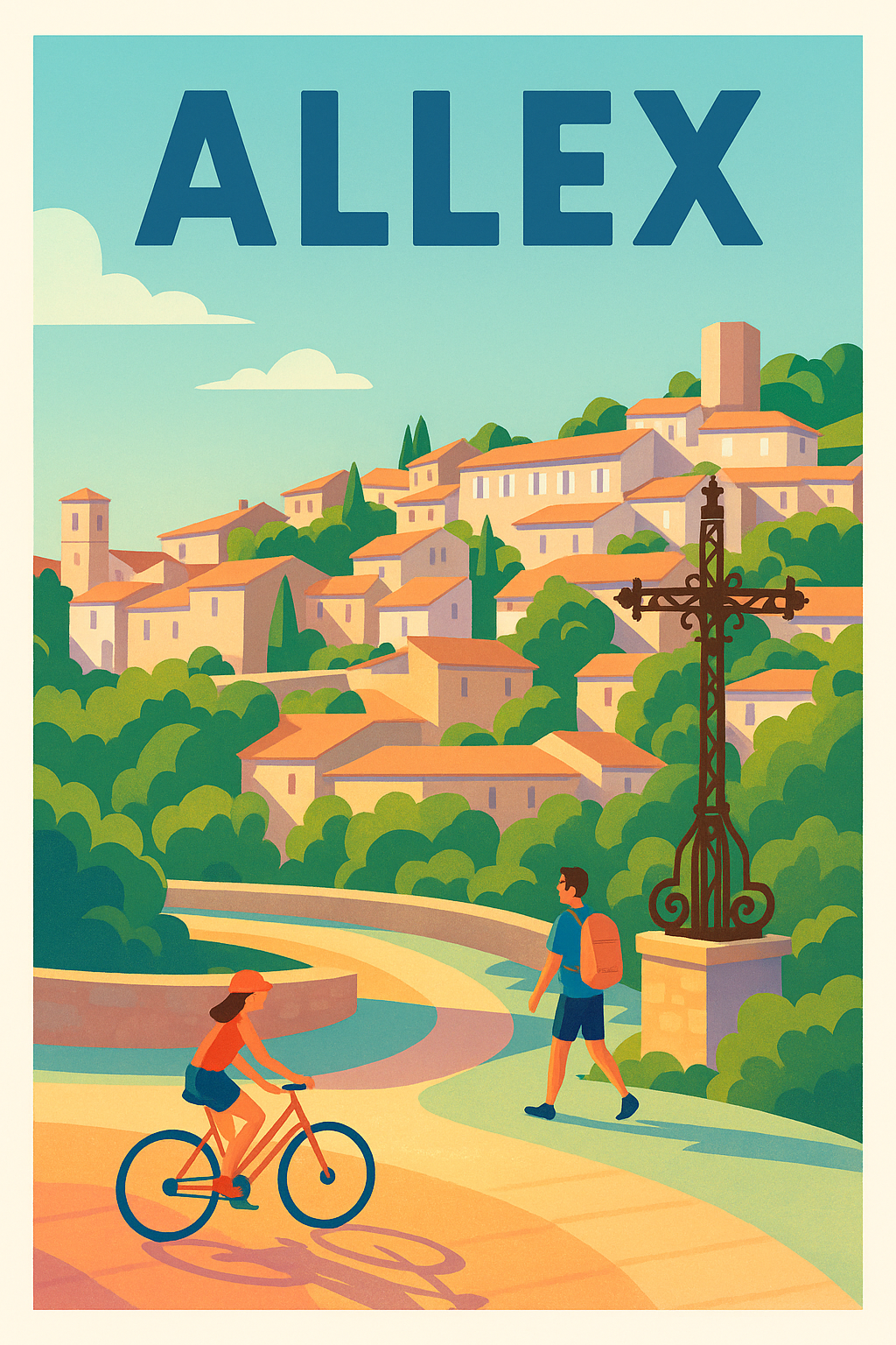 Affiche de Allex - Escapade douce au cœur du village provençal