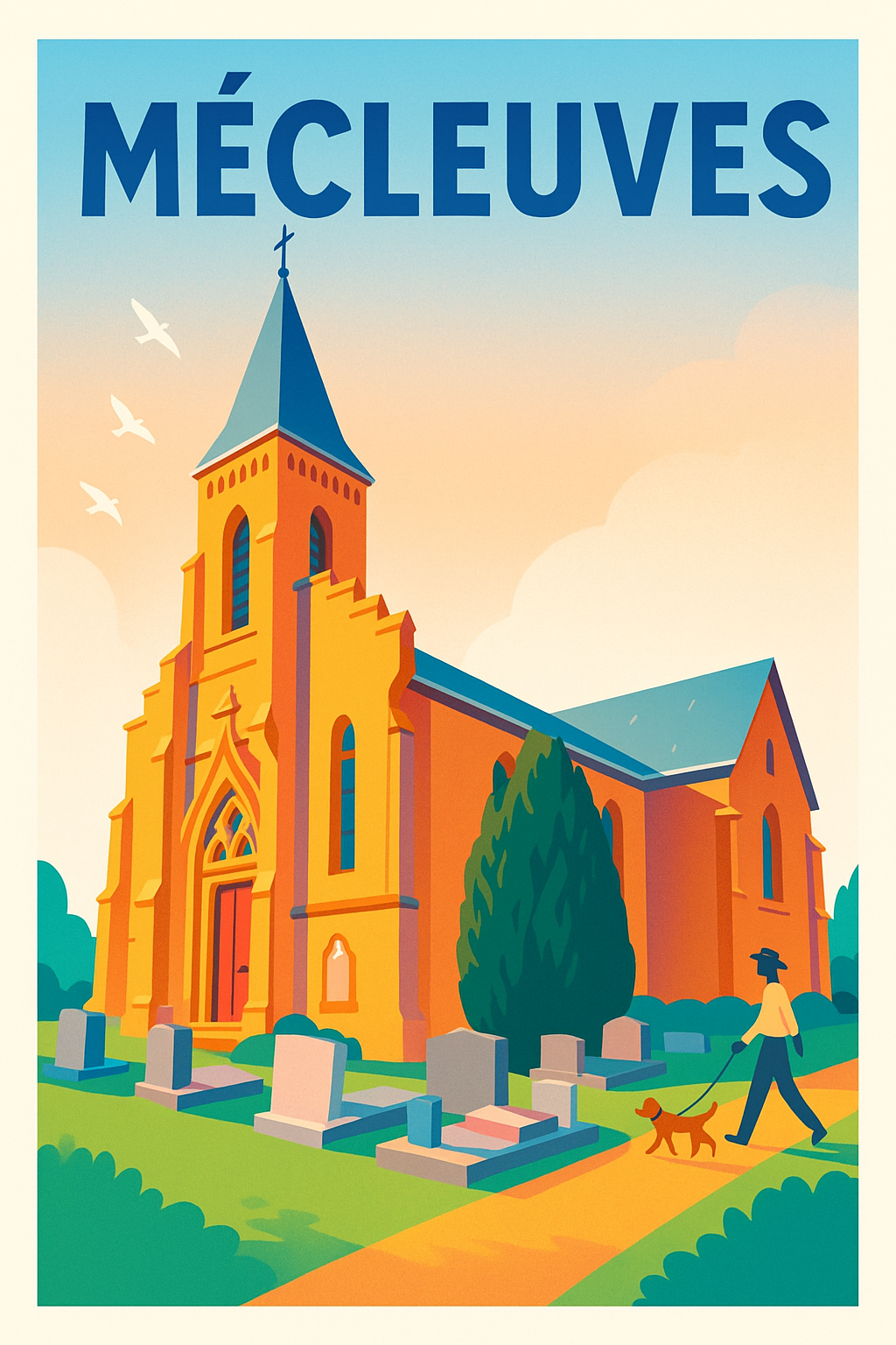 Affiche de Mécleuves - Charme paisible et patrimoine local