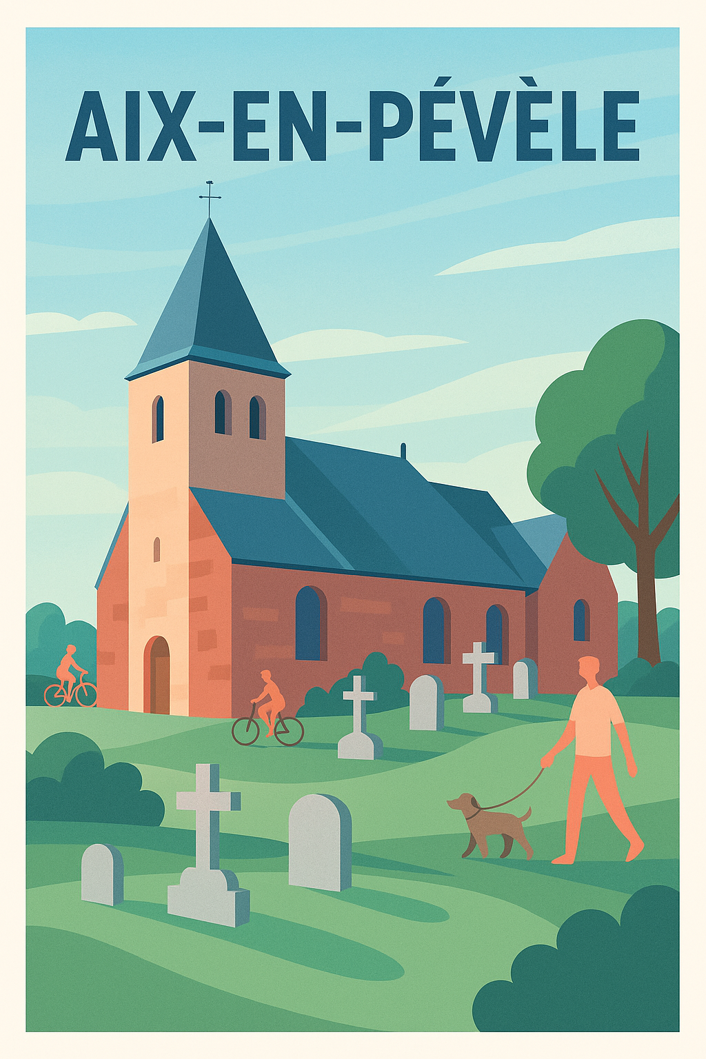 Affiche de Aix-en-Pévèle - Charme paisible et patrimoine local