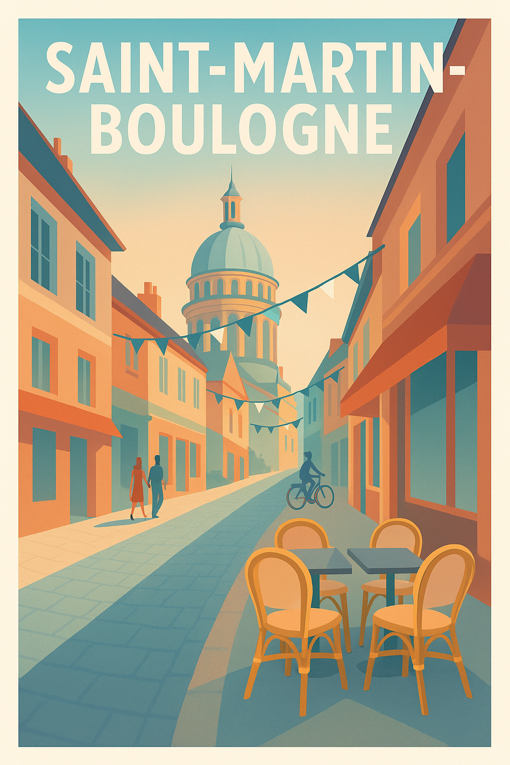 Affiche de Saint-Martin-Boulogne - Charme tranquille en pleine ville