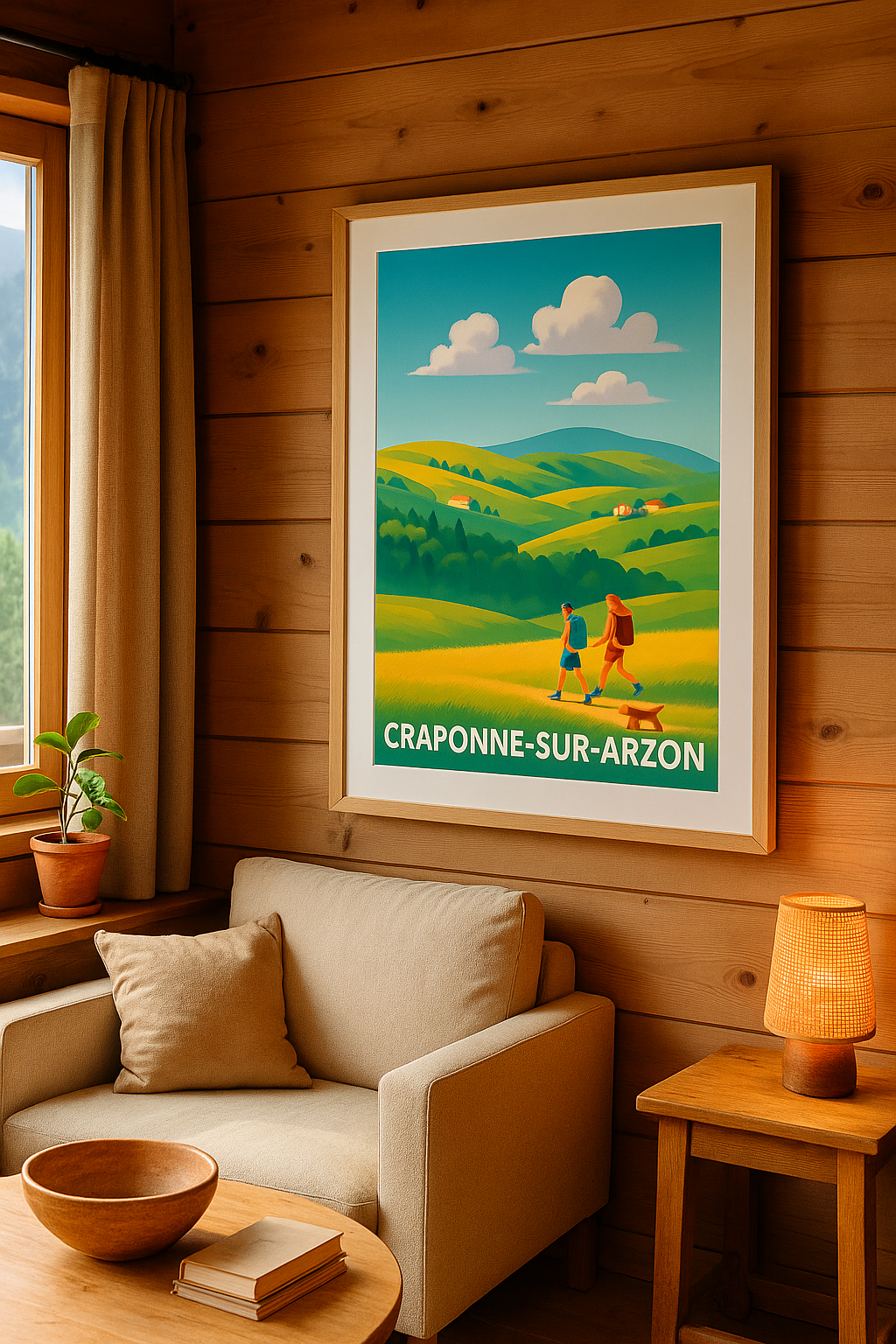 Mise en situation Affiche de Craponne-sur-Arzon - Escapade nature au cœur des monts