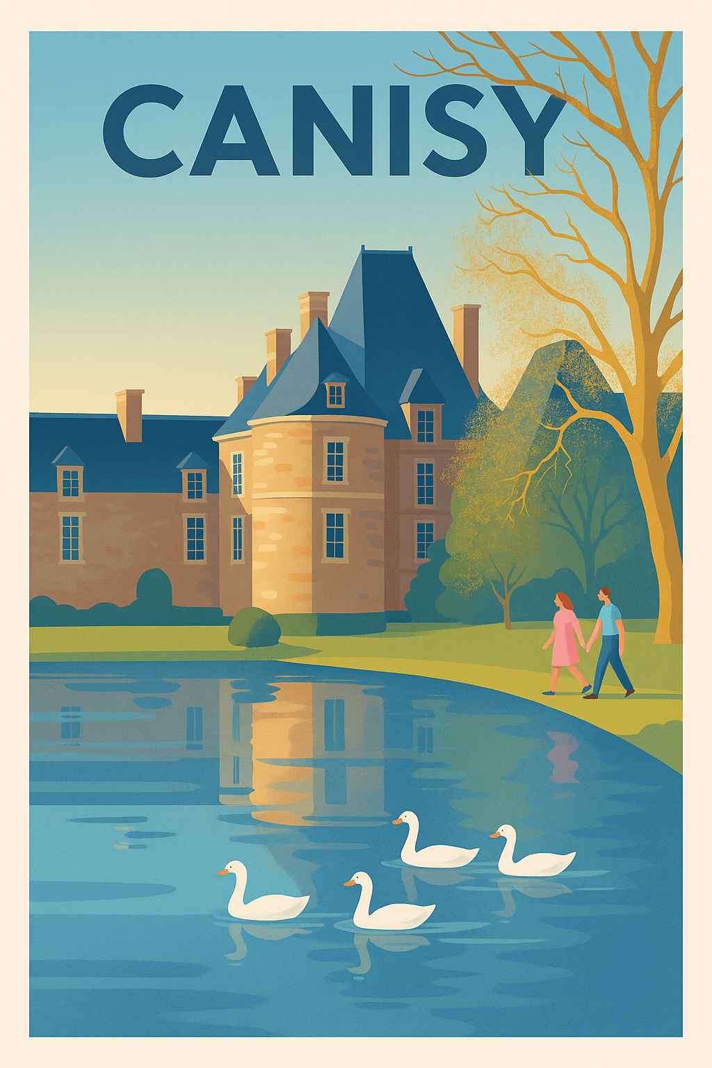 Affiche de Canisy - Charme et Sérénité au Château