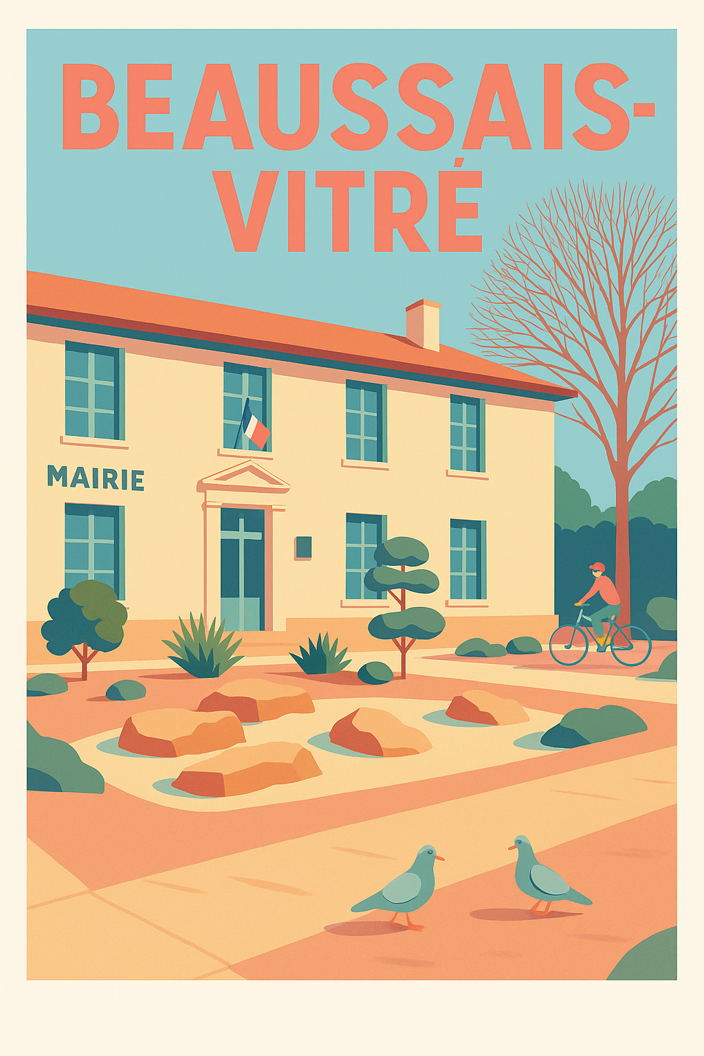 Affiche de Beaussais-Vitré - Charme et sérénité à la mairie