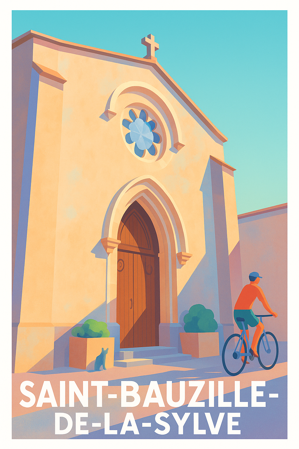 Affiche de Saint-Bauzille-de-la-Sylve - Charme et lumière du Sud