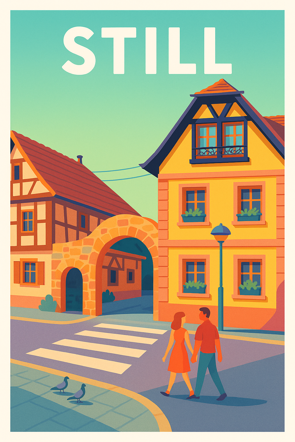Affiche de Still - Charme paisible d'une cité traditionnelle