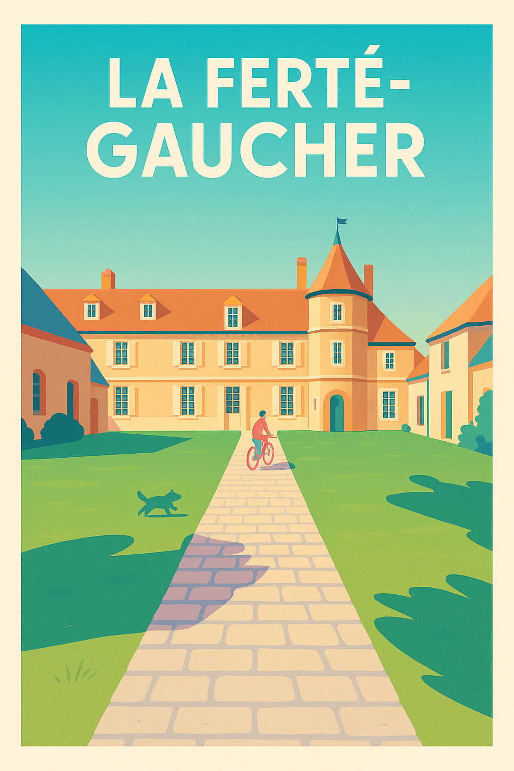 Affiche de La Ferté-Gaucher - Charme et sérénité en perspective