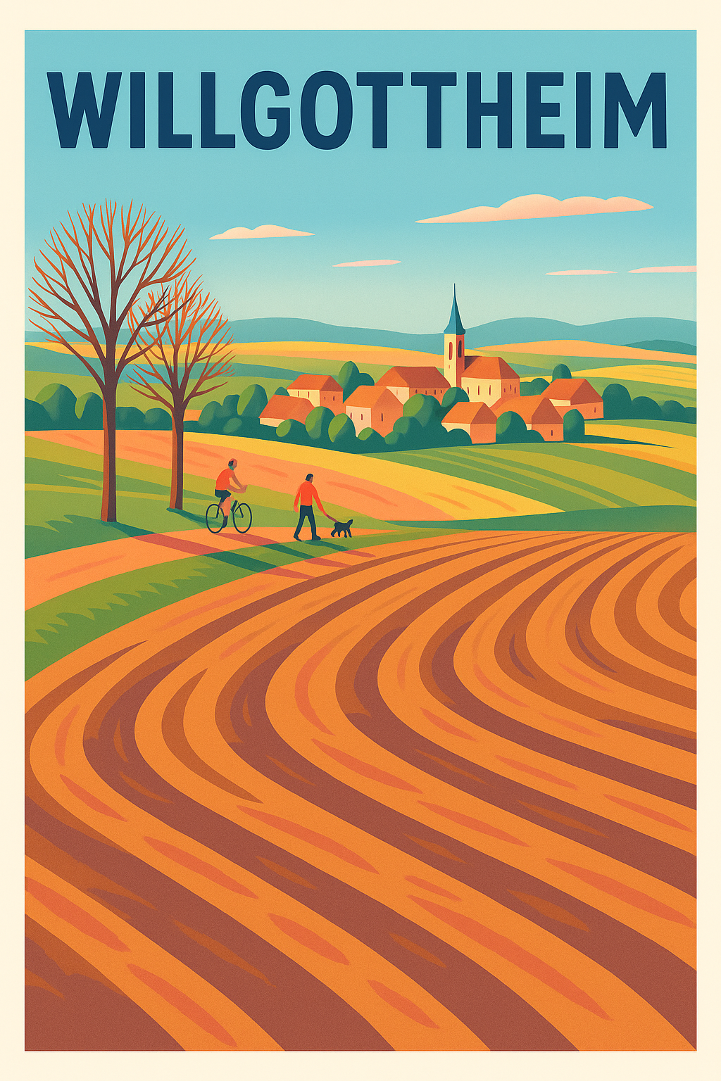 Affiche de Willgottheim - Charme campagnard et douceur de vivre