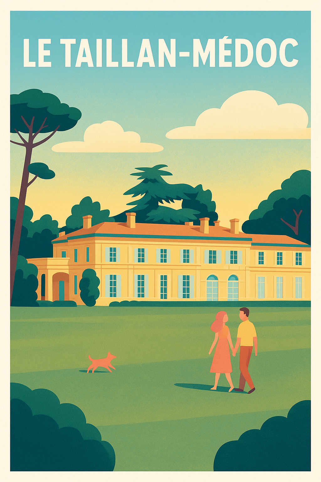 Affiche de Le Taillan-Médoc - Promenade bucolique en douceur