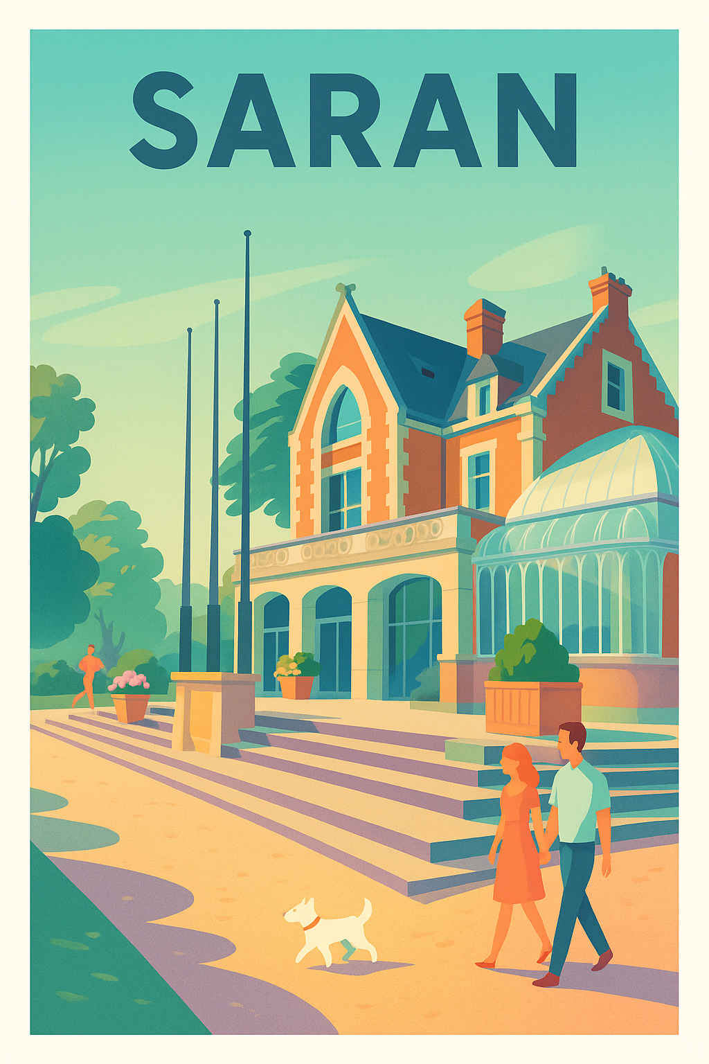 Affiche de Saran - Charme et sérénité à la villa historique