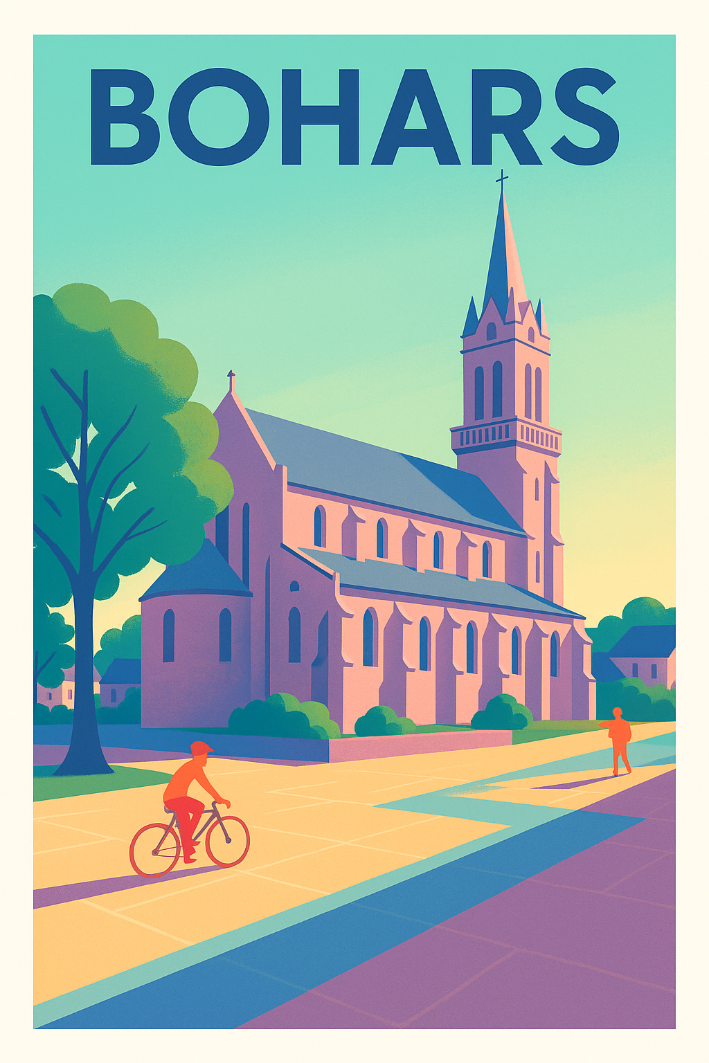 Affiche de Bohars - Charme paisible et architecture emblématique