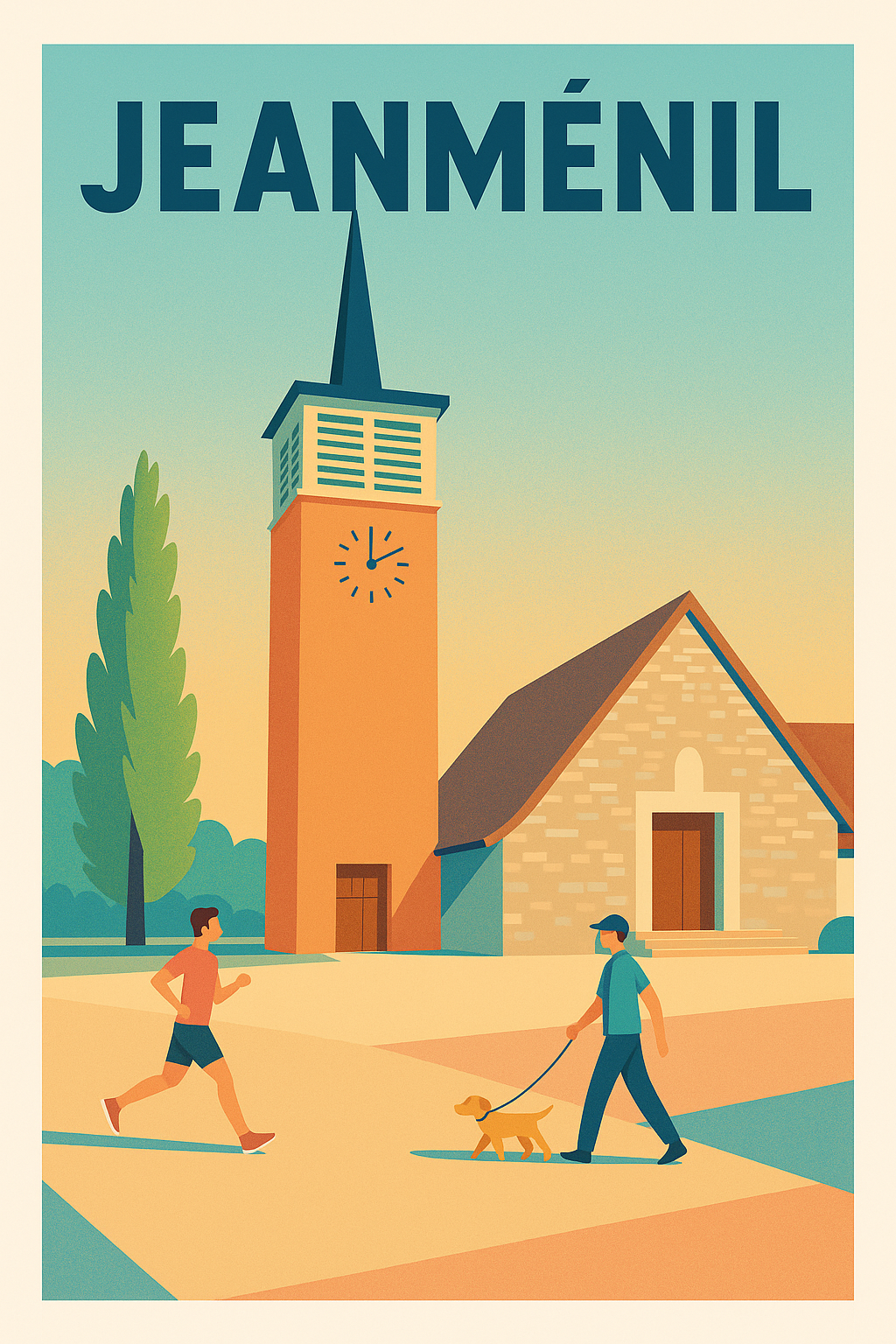 Affiche de Jeanménil - Le charme paisible au quotidien