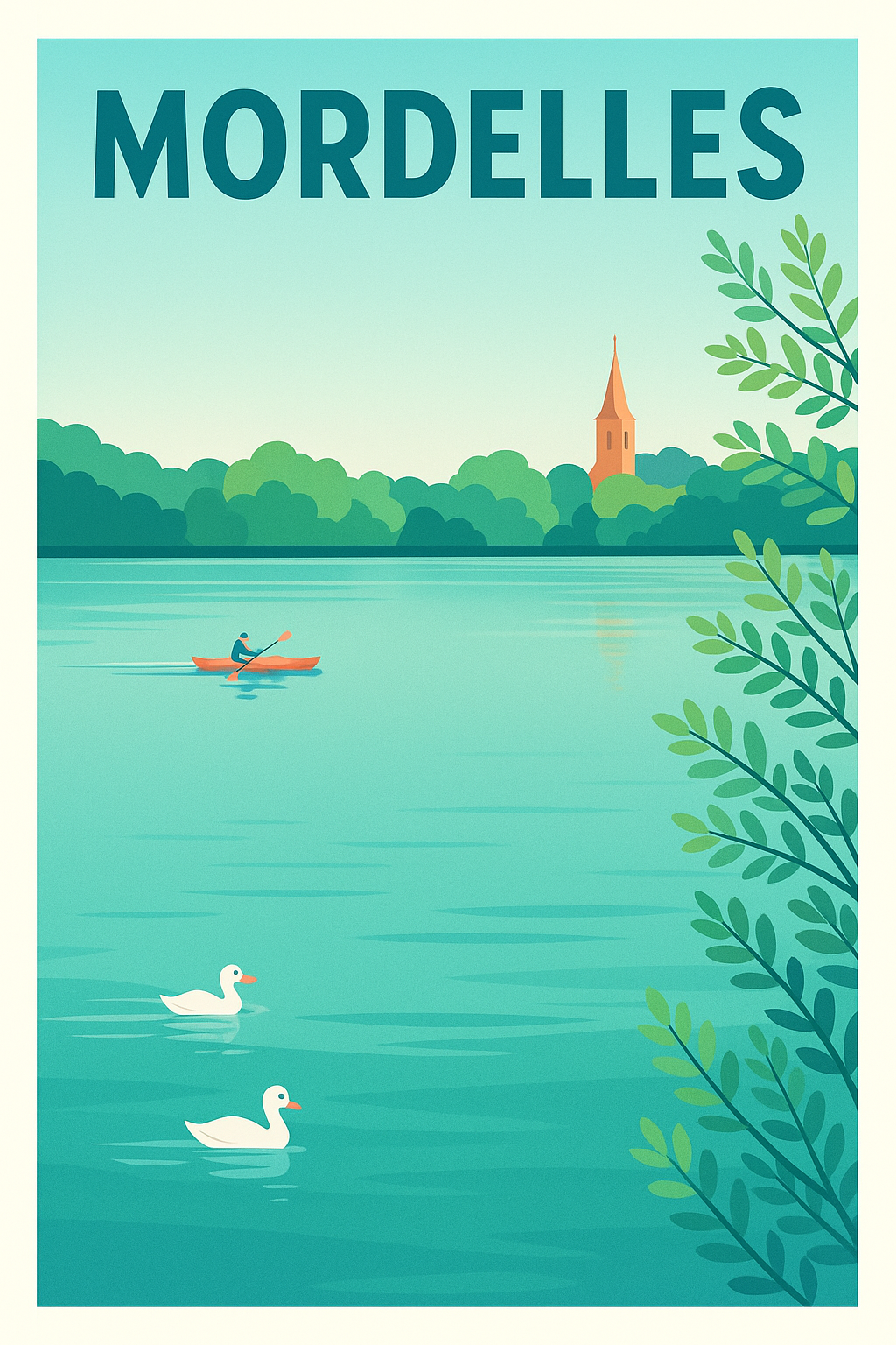 Affiche de Mordelles - Sérénité au fil de l'eau