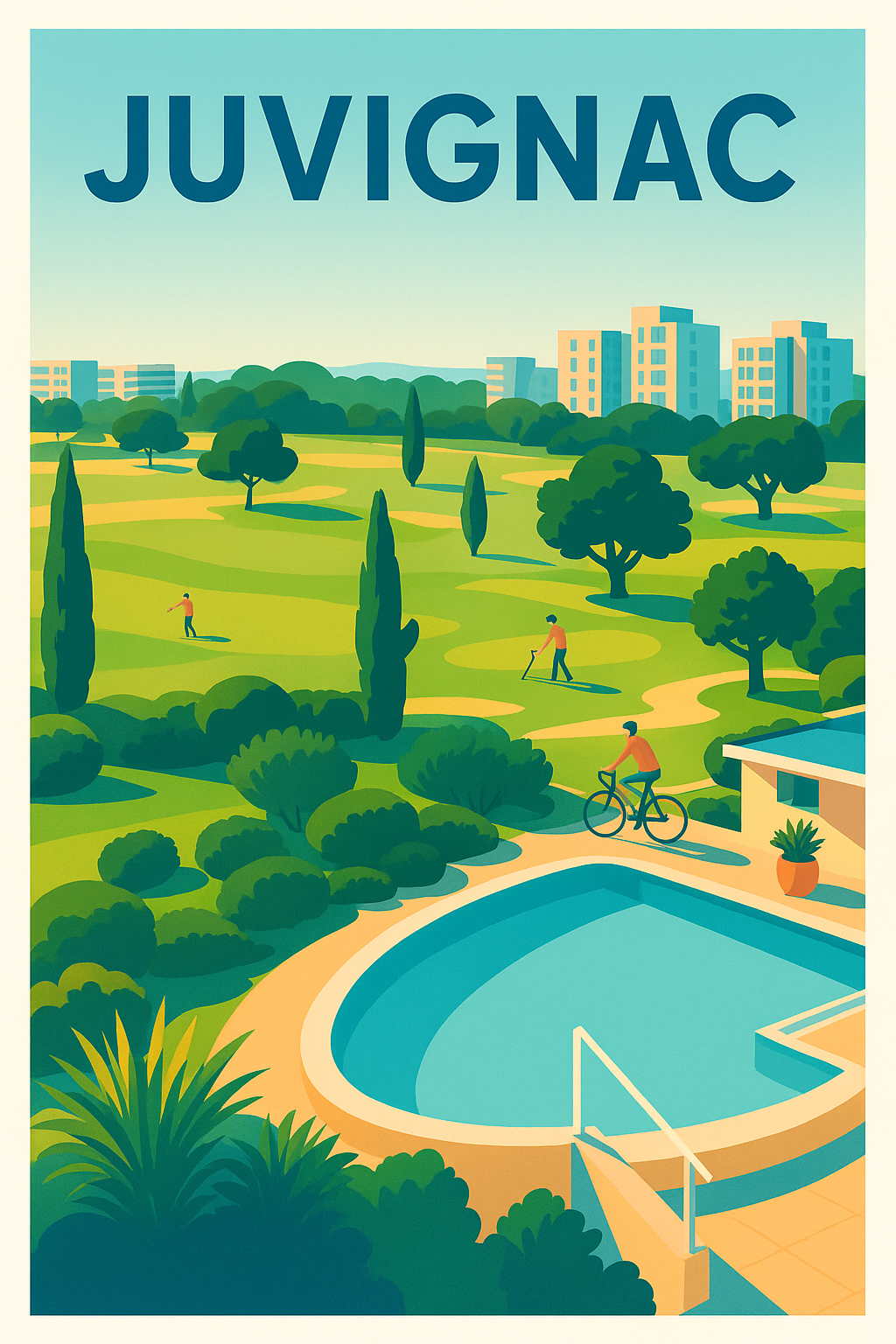 Affiche de Juvignac - L'Évasion Verte et Urbaine