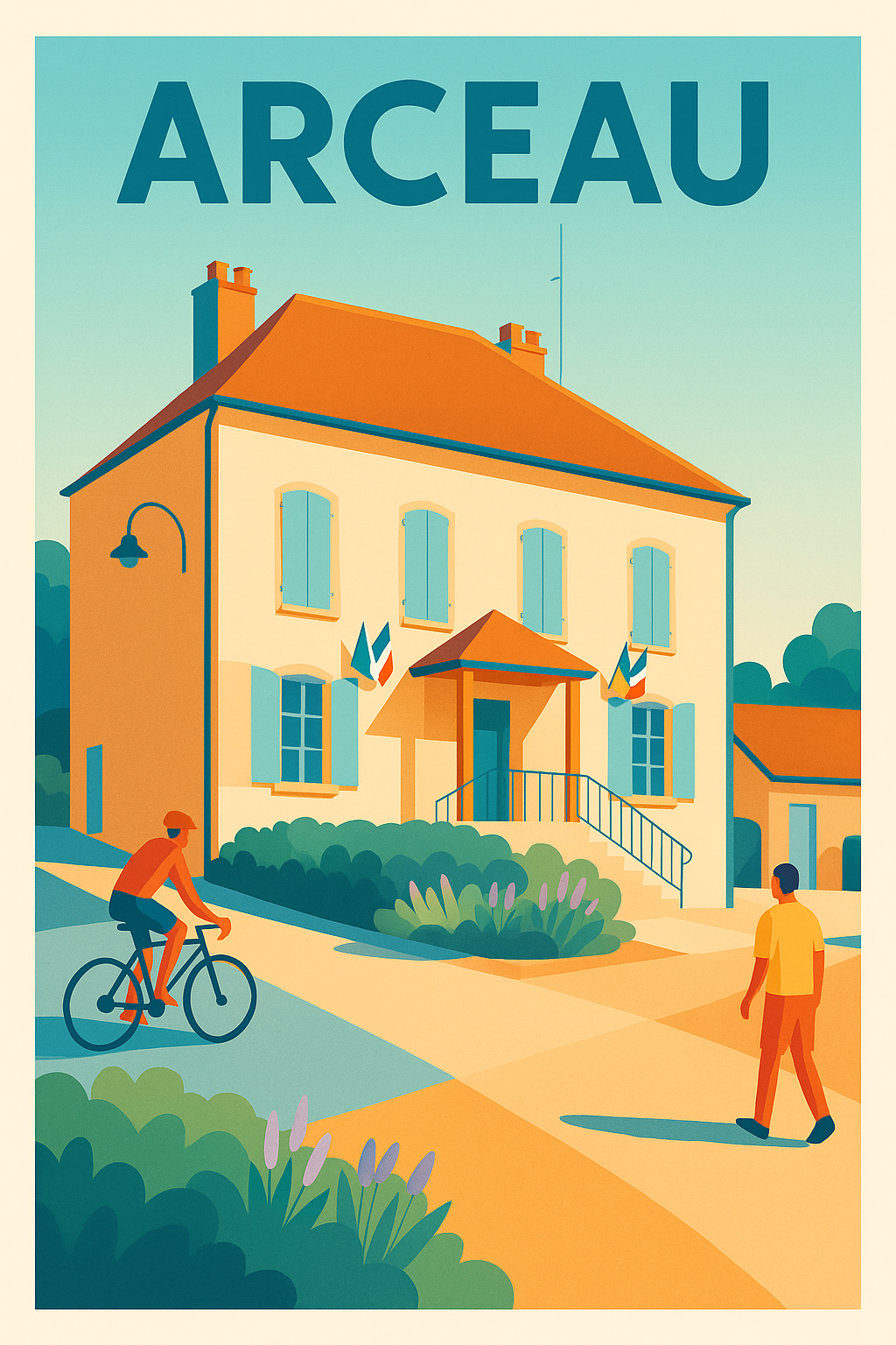 Affiche de Arceau - Charme et sérénité en Bourgogne