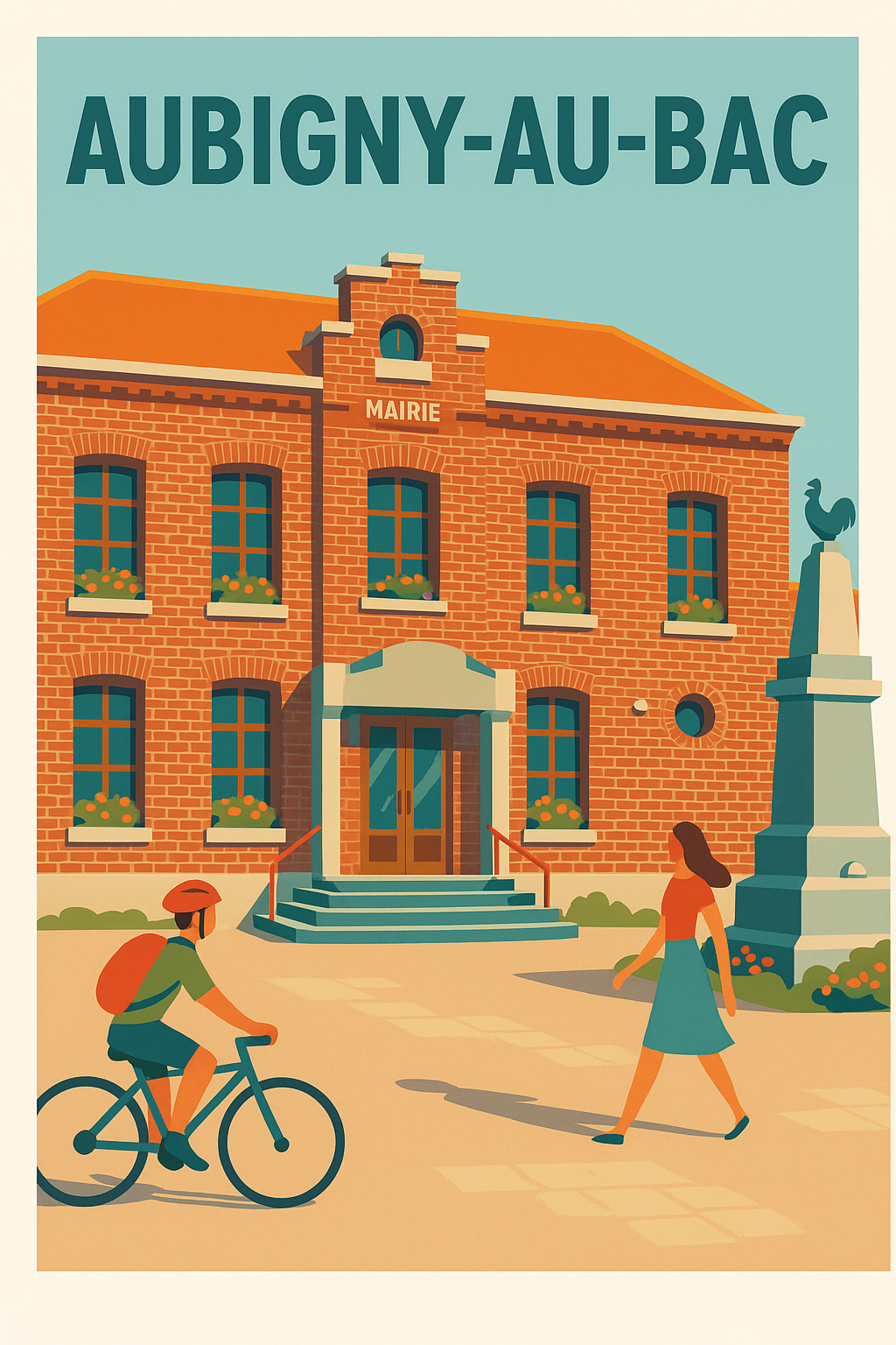 Affiche de Aubigny-au-Bac - Charme et douceur de la vie locale