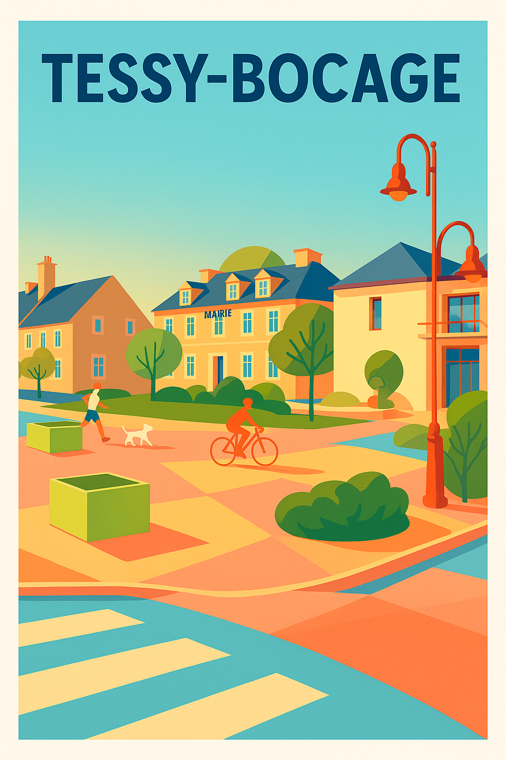 Affiche de Tessy-Bocage - Une douceur de vie au cœur du bocage normand