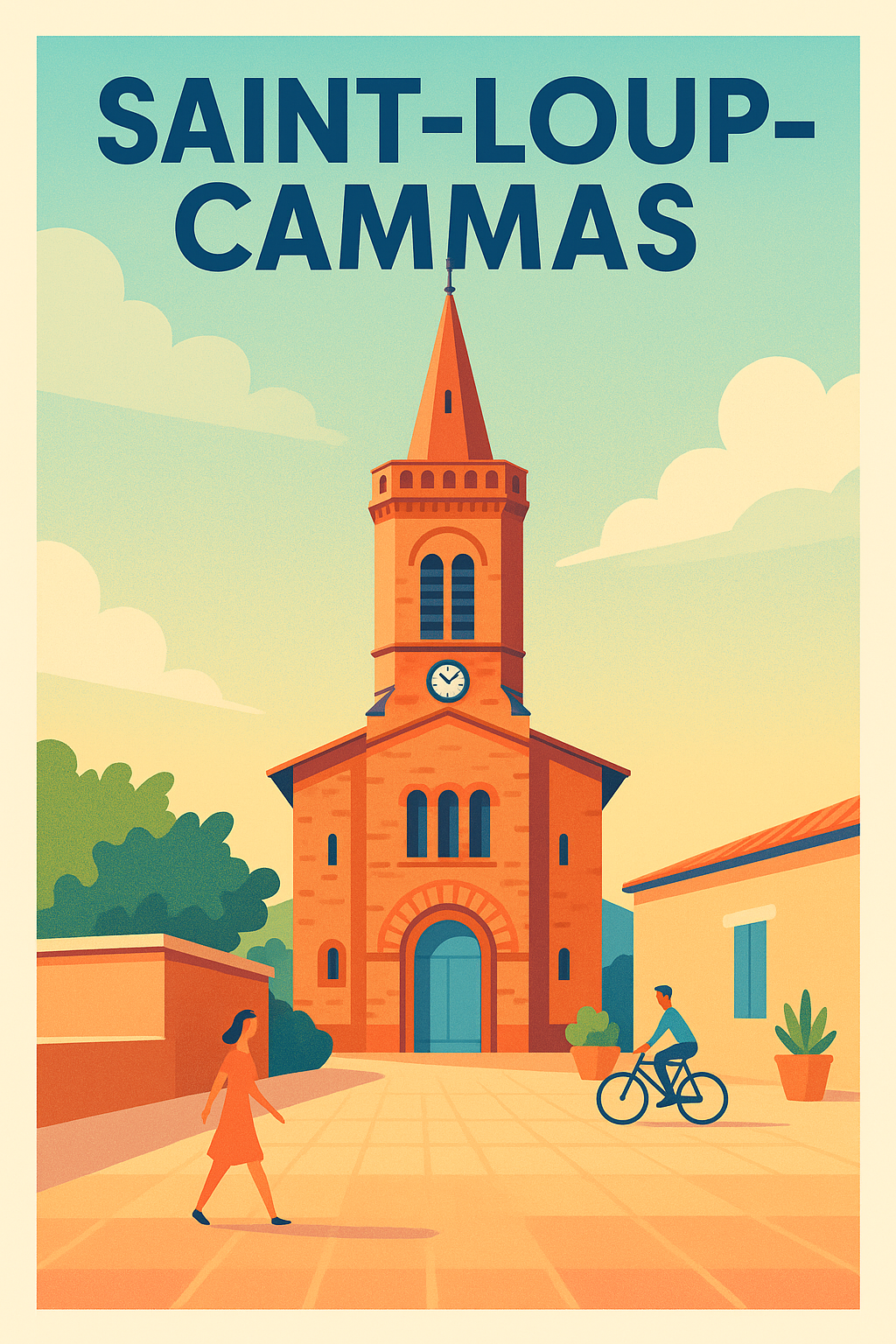 Affiche de Saint-Loup-Cammas - Charme et Sérénité en Occitanie