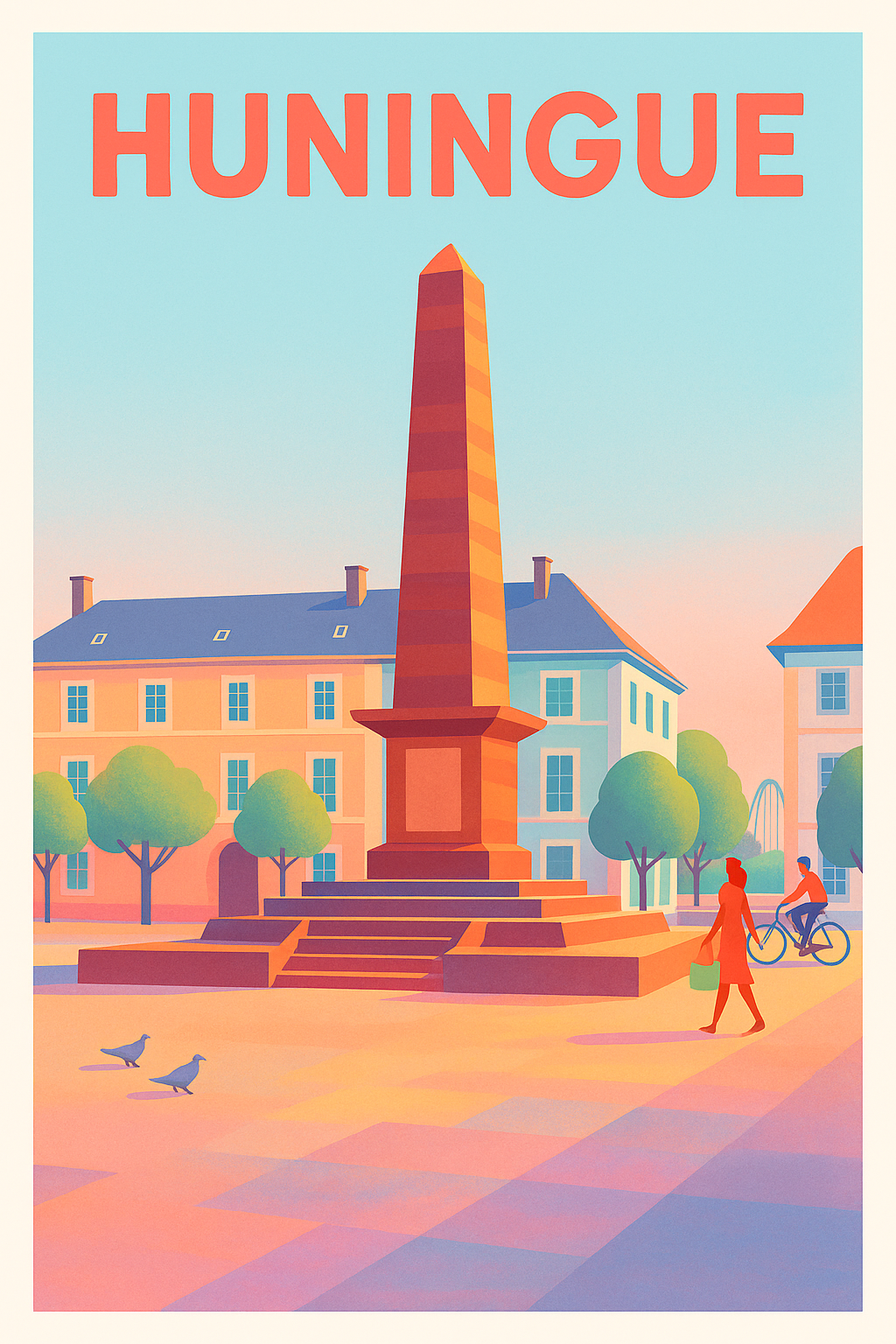 Affiche de Huningue - Charme paisible au cœur de la ville