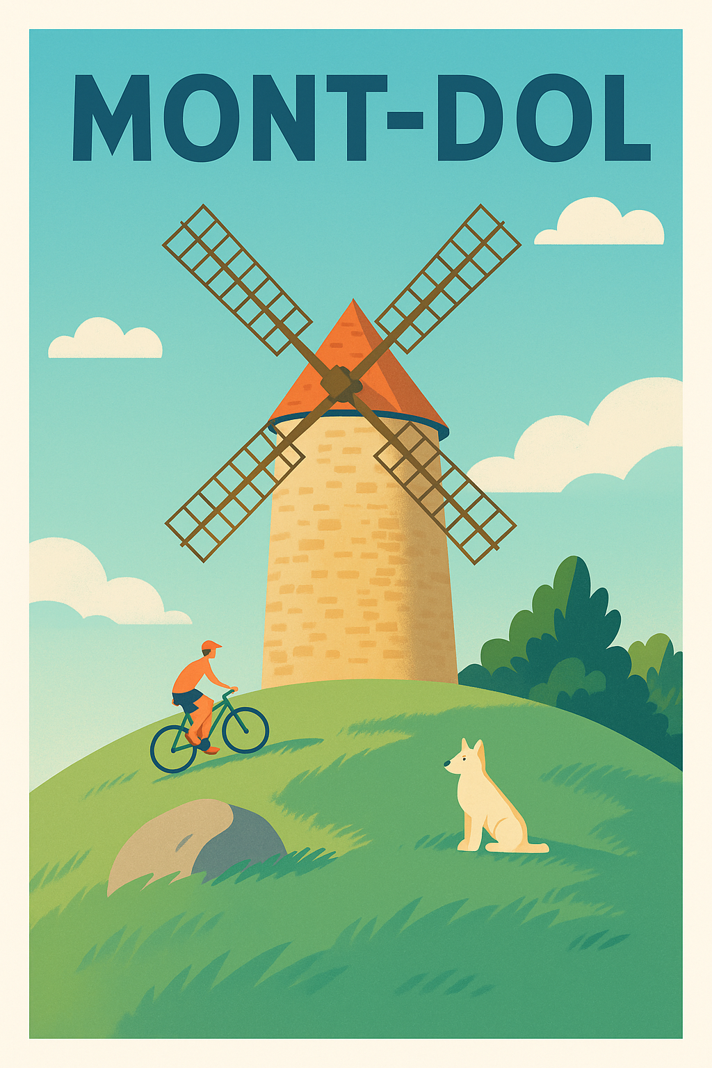 Affiche de Mont-Dol - L'Esprit Champêtre et Authentique