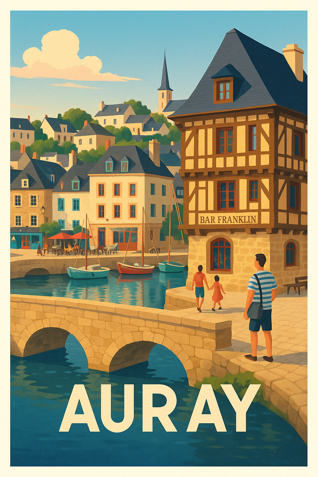 Auray - Charme authentique du port breton