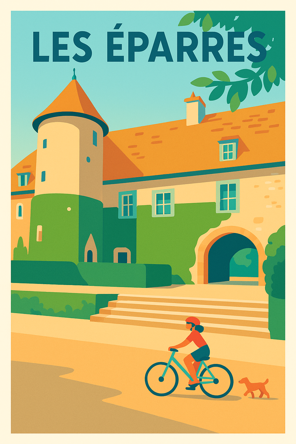 Affiche de Les Éparres - Charme bucolique et douceur de vivre