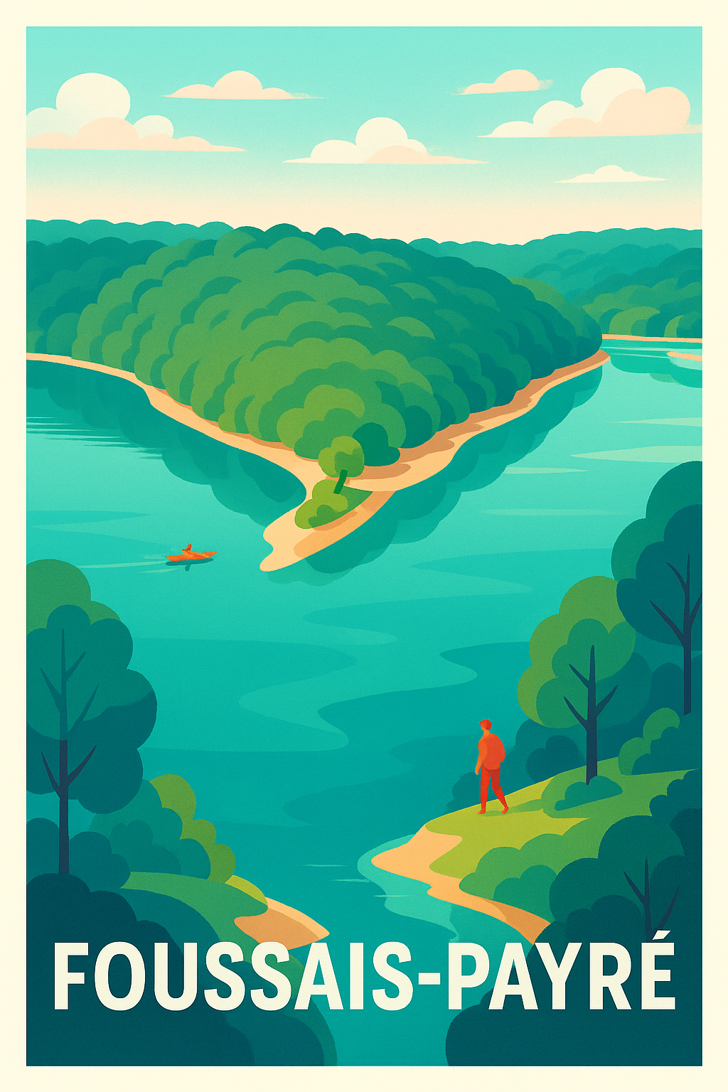 Affiche de Foussais-Payré - Une parenthèse nature et sérénité