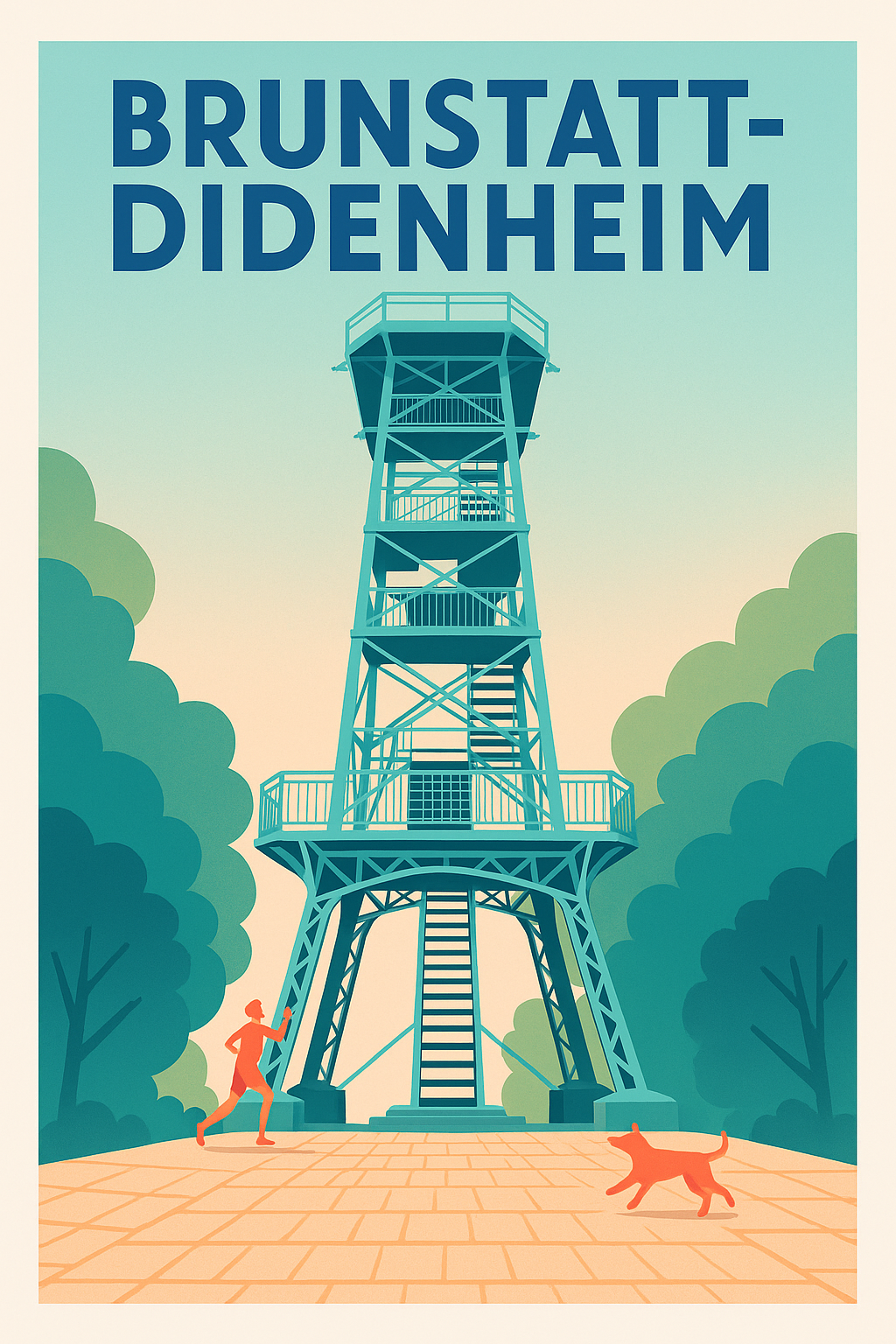 Affiche de Brunstatt-Didenheim - Charme paysager et dynamisme local