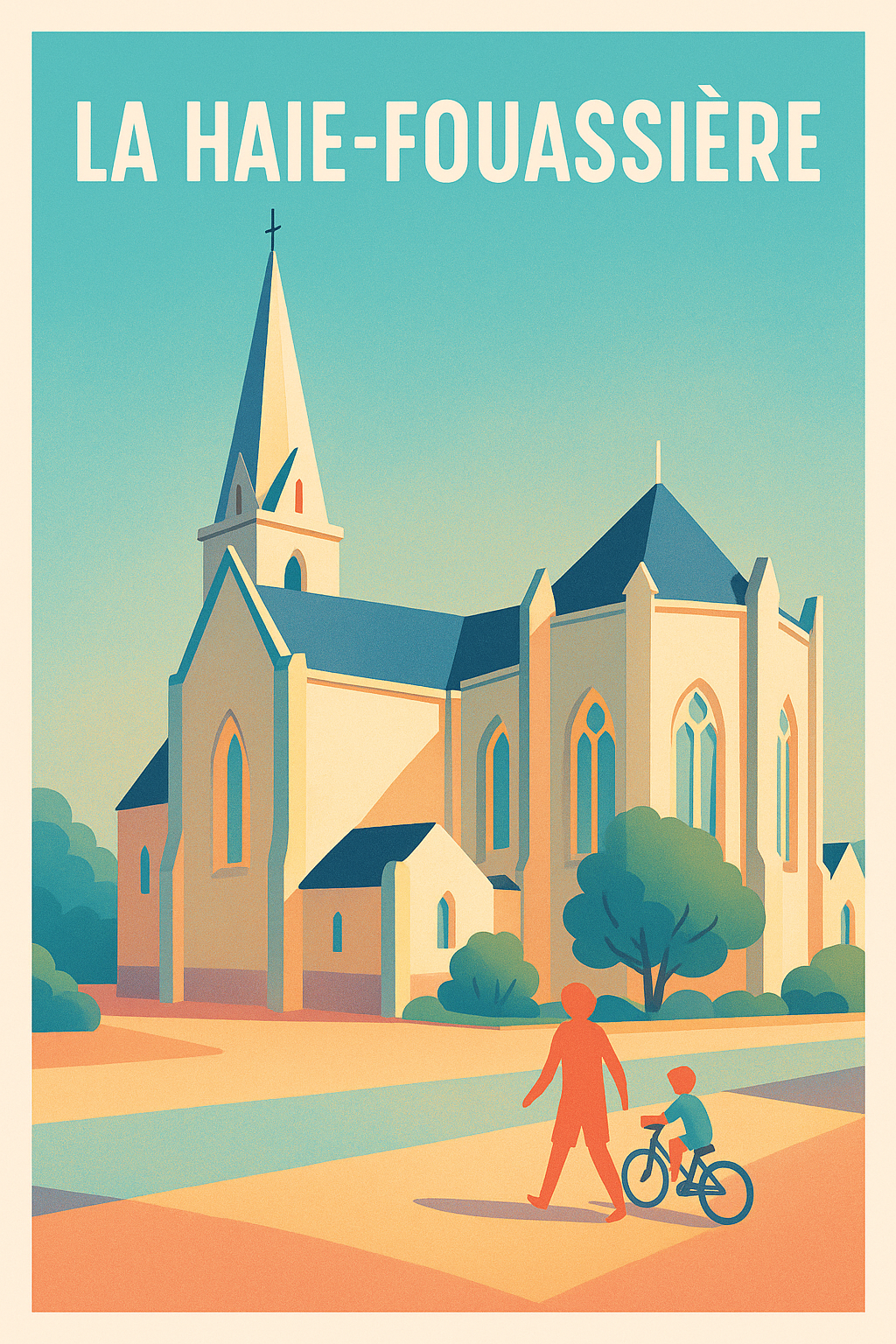 Affiche de La Haie-Fouassière - Harmonie et sérénité au cœur du patrimoine